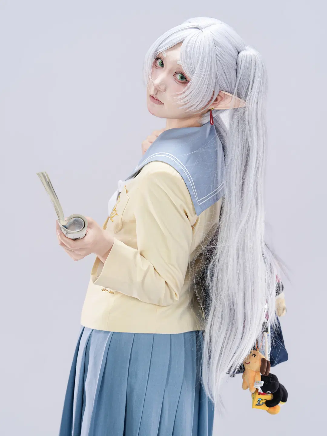 【芙莉蓮cos】葬送的芙莉蓮JK制服自搭，第二季後的生動表情嘗試 - 果七 - 第8張