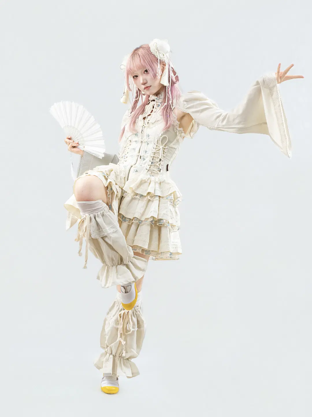 拍照姿势, Lolita, 中华娘, 绘画参考, 丝袜腿精