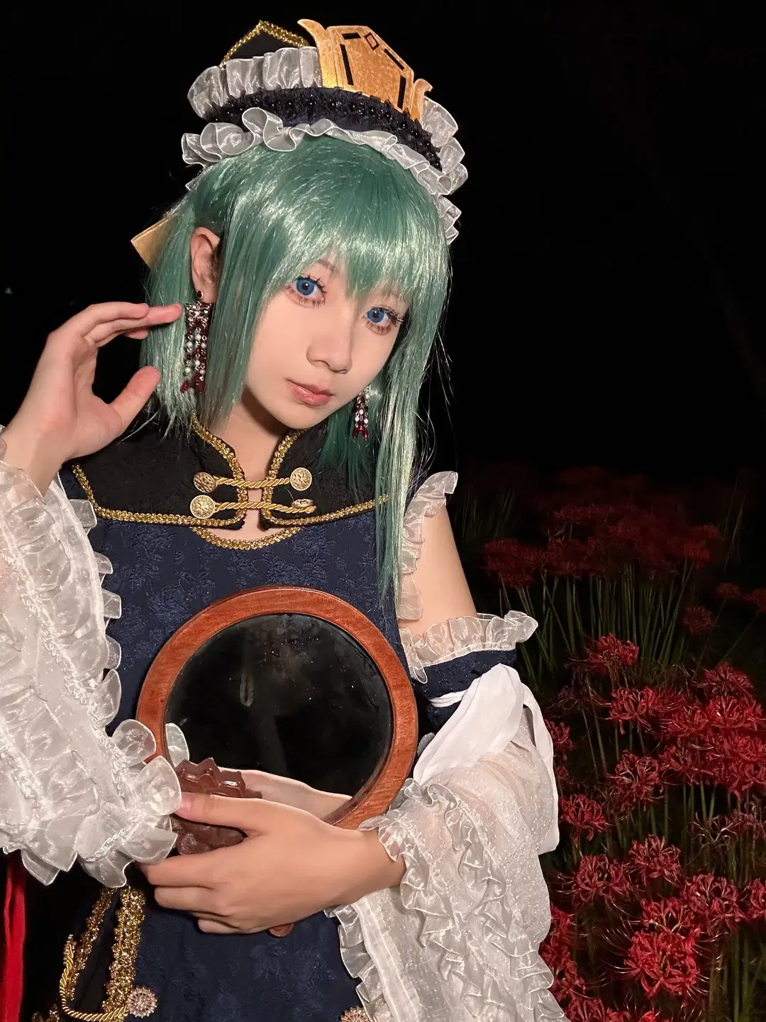 【四季映姬cos】在彼岸花海还原东方Project的威严 - 終於Still - 第3张