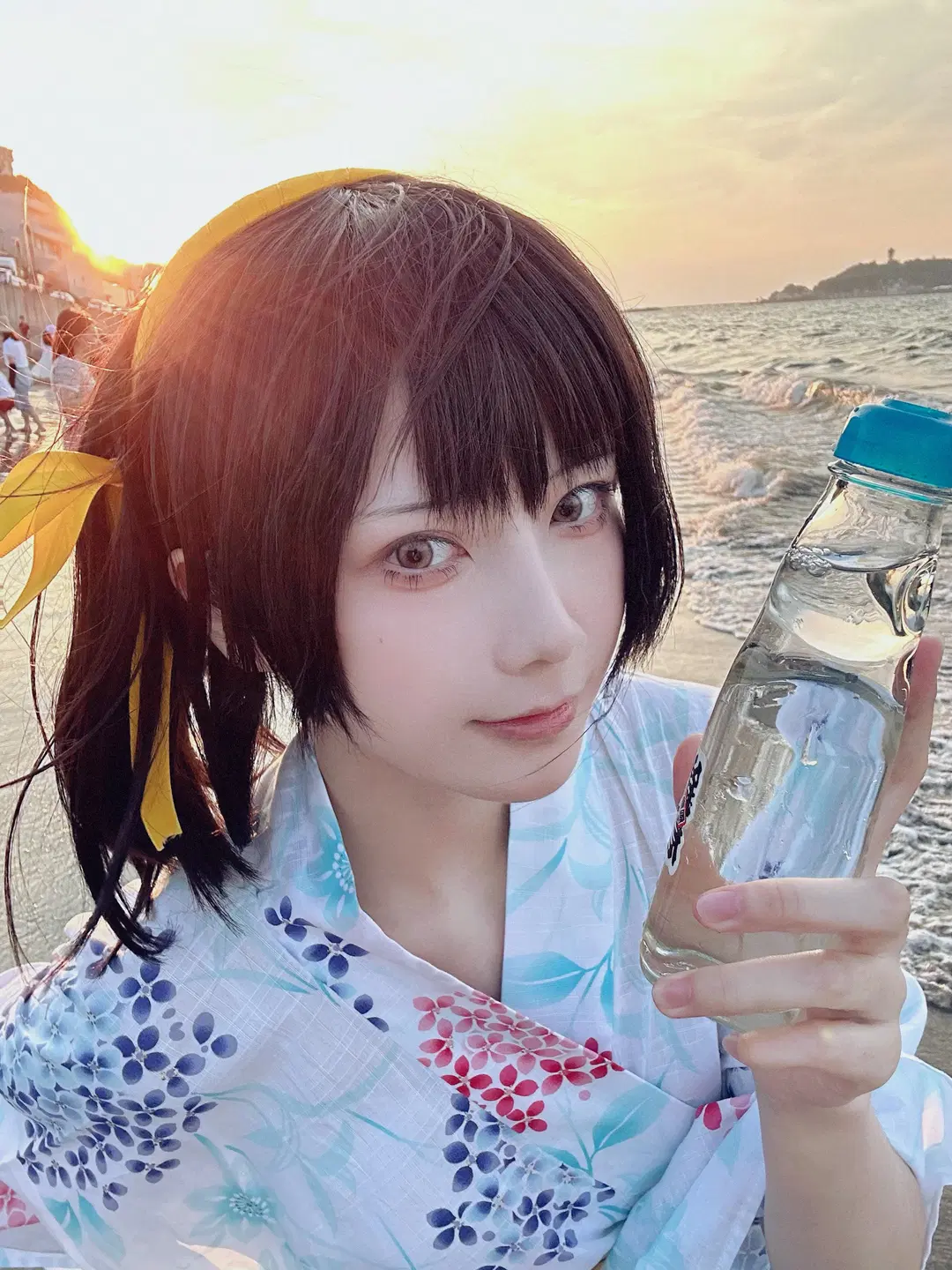 【Haruhi Suzumiya cosplay】Kamakura hydrangeas Season and Tanabata Wishes by 終於Still - Image 3