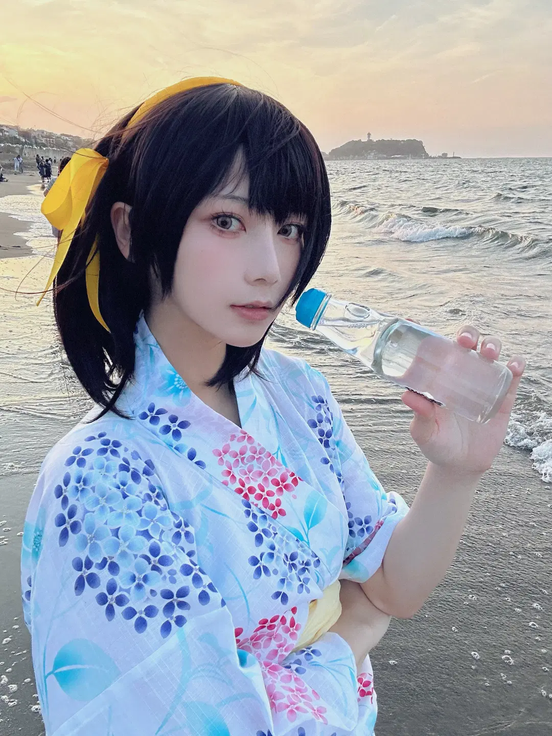 【Haruhi Suzumiya cosplay】Kamakura hydrangeas Season and Tanabata Wishes by 終於Still - Image 4