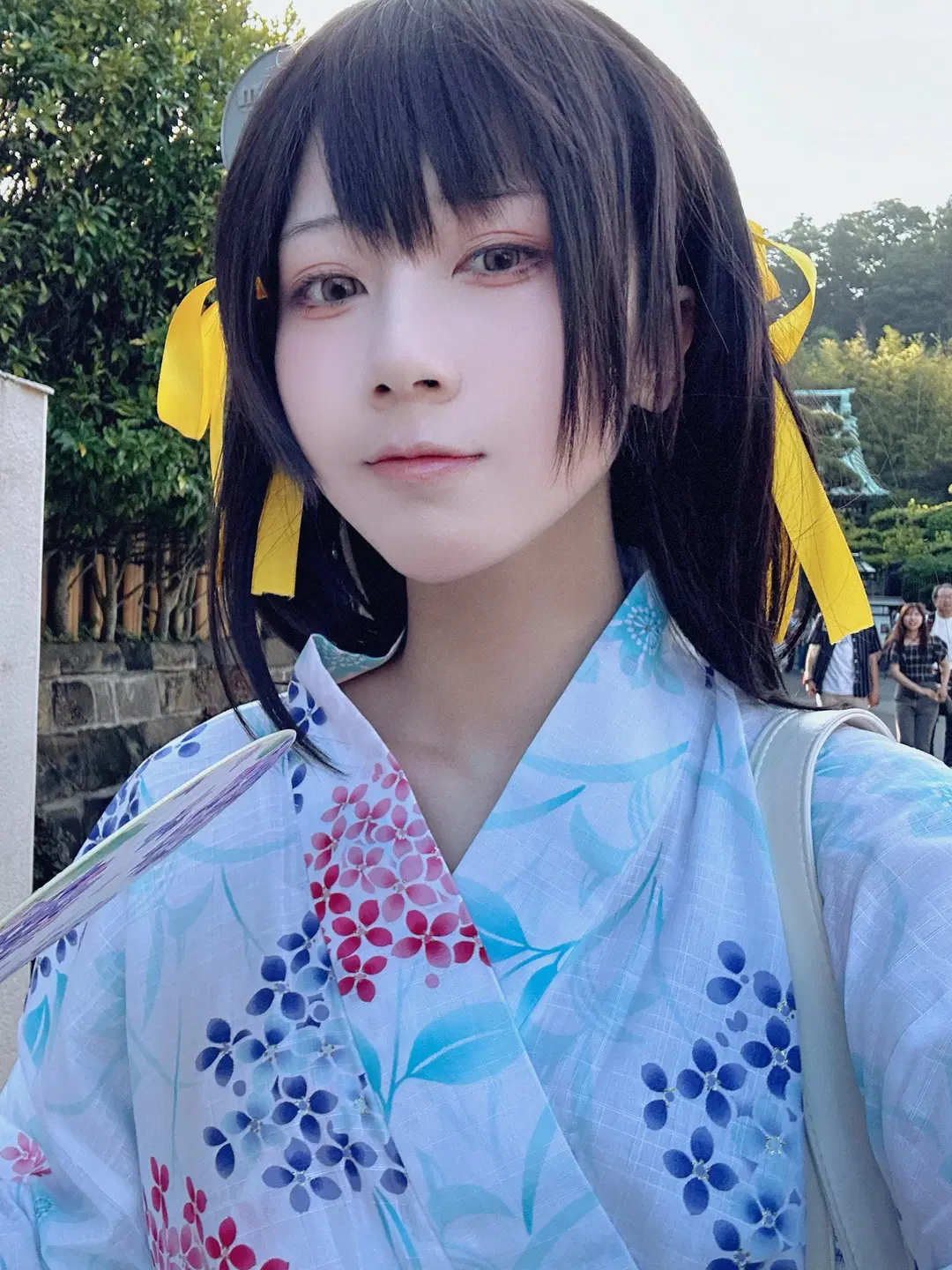 【Haruhi Suzumiya cosplay】Kamakura hydrangeas Season and Tanabata Wishes by 終於Still - Image 5