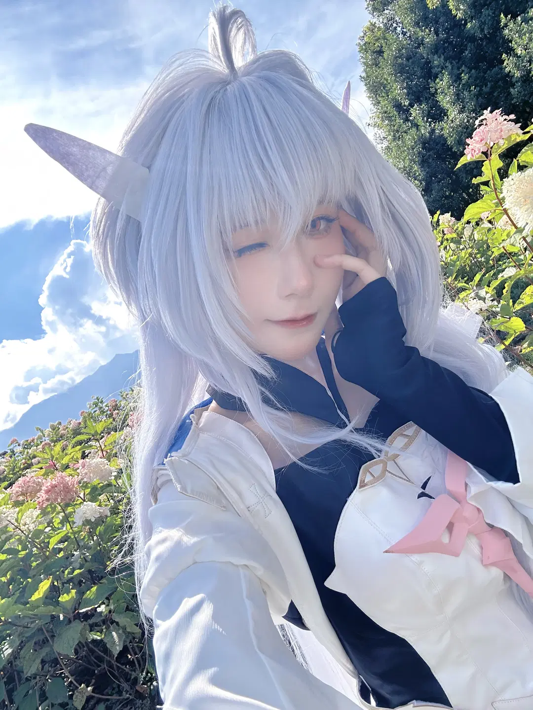 【梅林cos】FGO阿瓦隆女士的绣球花园外景 - 終於Still - 第2张