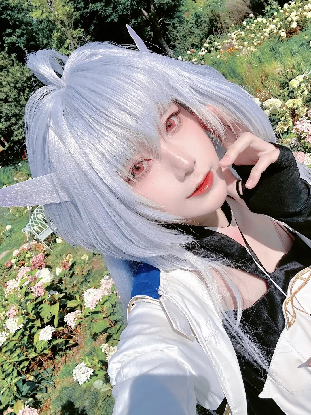 【梅林cos】FGO阿瓦隆女士的绣球花园外景 - 終於Still - 第4张