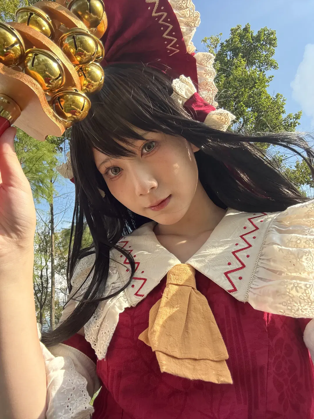 【博丽灵梦cos】在洱海边遇上格桑花期的东方Project - 終於Still - 第8张