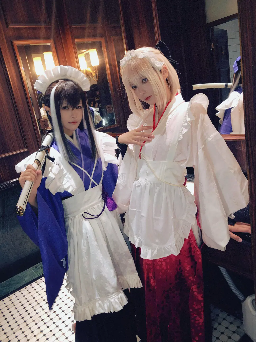 【沖田総司 コスプレ】Fate/Grand Order 幕末メイドコンビ、和風と刀剣の交錯 - 終於Still - 2枚目