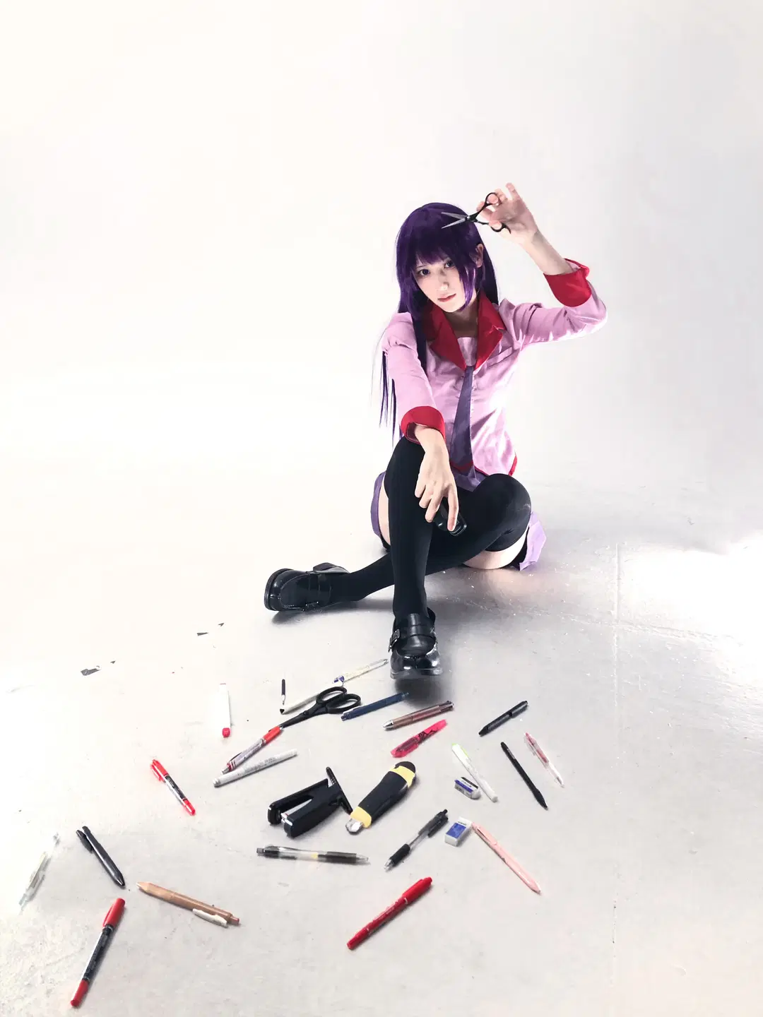 【Hitagi Senjougahara cosplay】Monogatari Series Group Photo Shoot Concluded Successfully by 終於Still - Image 10