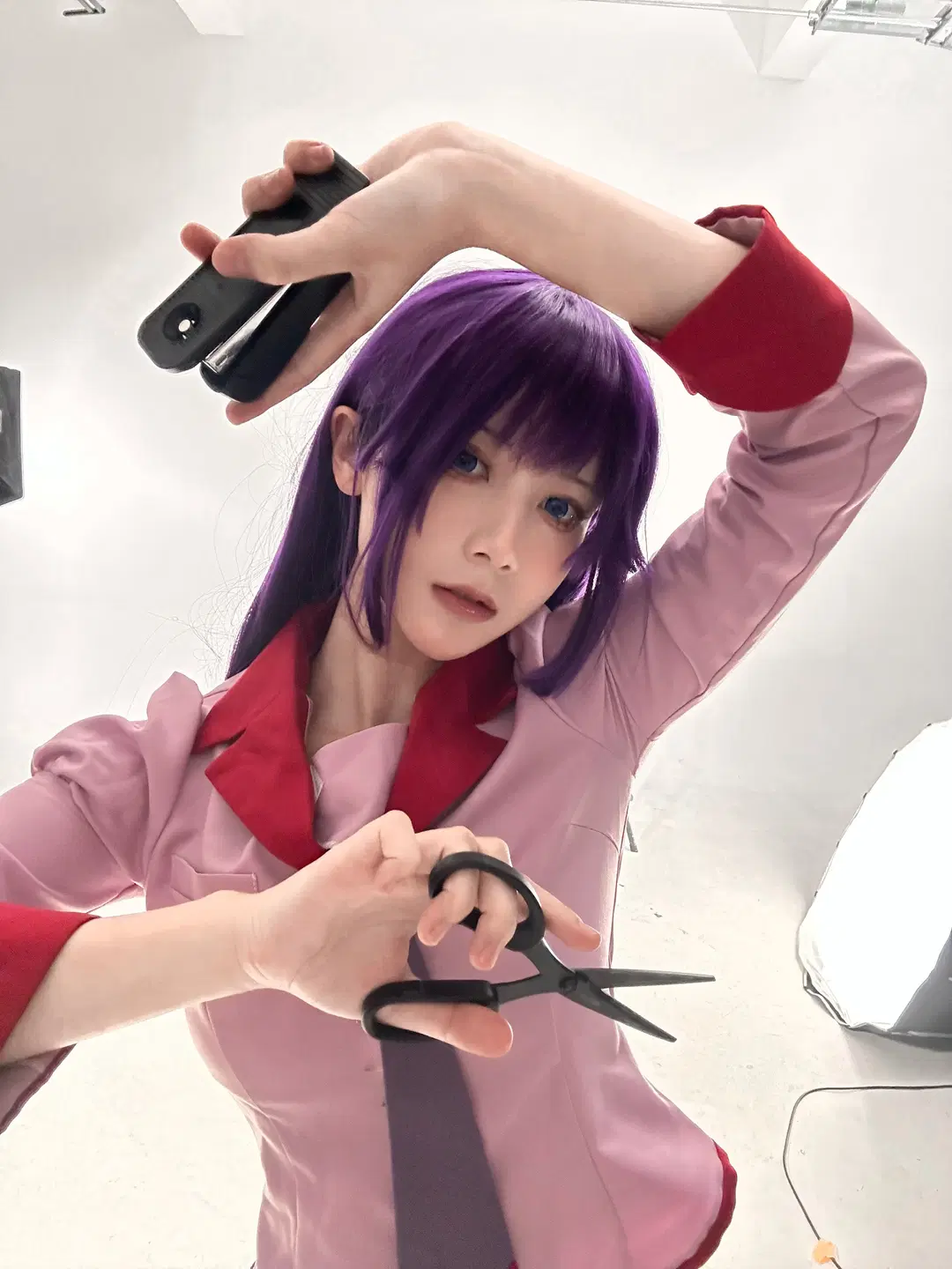【Hitagi Senjougahara cosplay】Monogatari Series Group Photo Shoot Concluded Successfully by 終於Still - Image 3