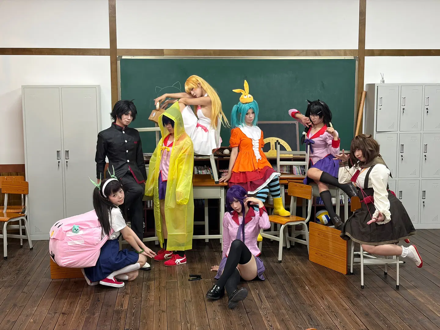 【Hitagi Senjougahara cosplay】Monogatari Series Group Photo Shoot Concluded Successfully by 終於Still - Image 4