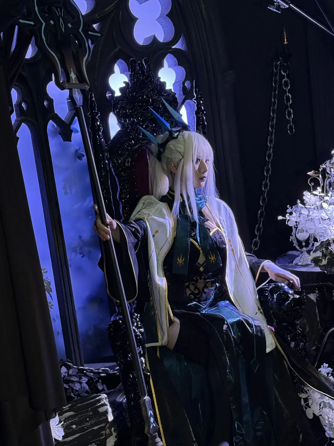 【摩根cos】FGO摩根與妖崔的暗黑哥特雙人拍攝記錄 - 終於Still - 第12張