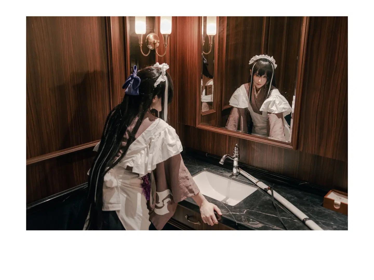 【河上彥齋cos】女僕人斬，完美女僕的暗殺任務 - 終於Still - 第4張