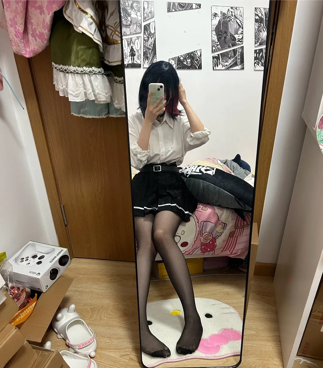 绝区零, 艾莲乔cos, 黑丝, 试衣分享, 雪霜坊c服 - 第5张