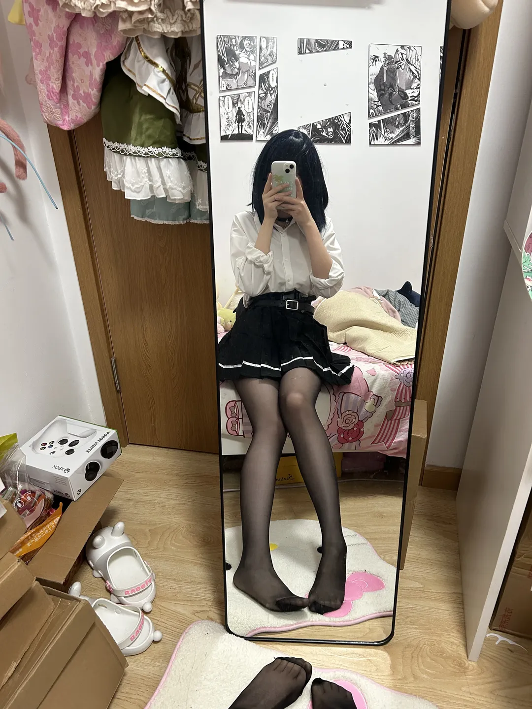 绝区零, 艾莲乔cos, 黑丝, 试衣分享, 雪霜坊c服 - 第8张