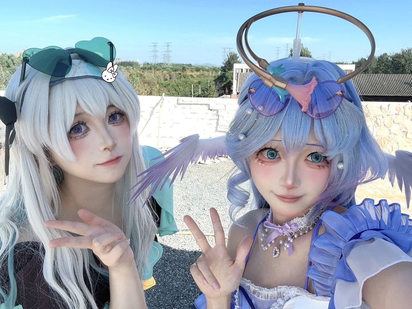 cosplay, 知更鸟cos, 三分妄想, 泳装小鸟, 露台拍摄 - 第3张