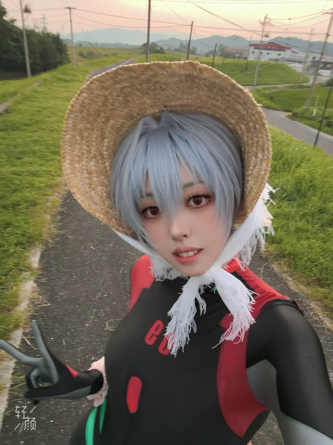 新世纪福音战士, 动漫cosplay, 黑丽cos, EVAcos, 黄昏外景
