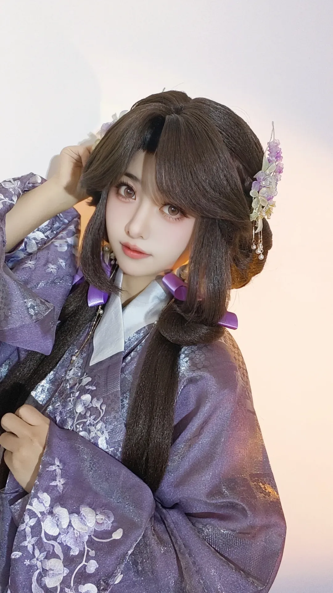 古风摄影, 私设cos, 小乔cos, 紫色系穿搭, 代号鸢 - 第2张