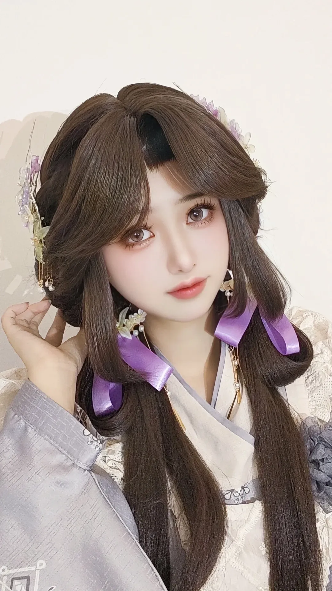 古风摄影, 私设cos, 小乔cos, 紫色系穿搭, 代号鸢 - 第4张