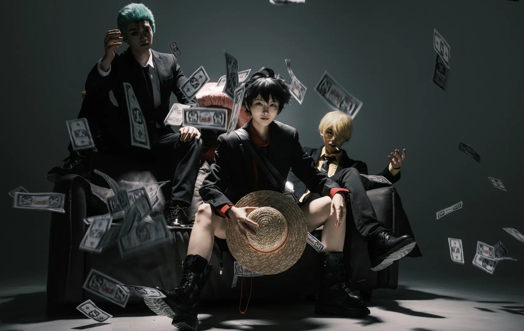 【ルフィ コスプレ】『ONE PIECE』麦わらの一味 スーツ暴徒コスプレ写真 - 轩叉子 - 2枚目
