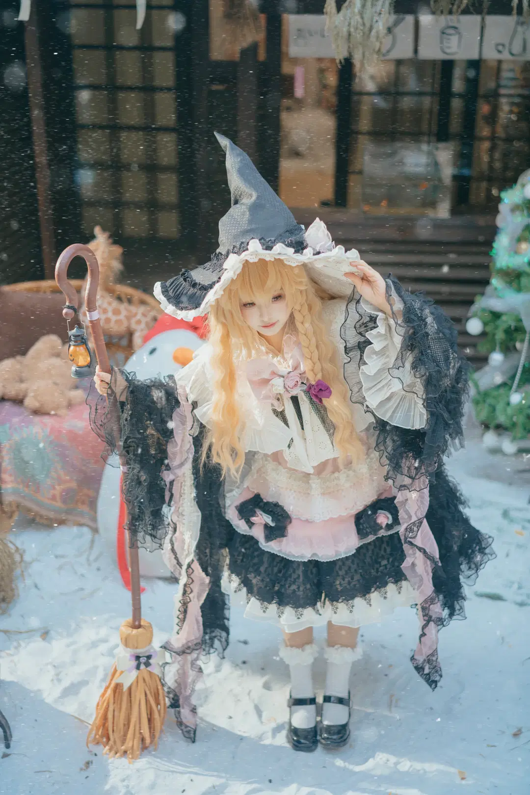 [Marisa Kirisame cosplay] Christmas First Snow: Fan-Made Winter Design by 轩叉子 - Image 4