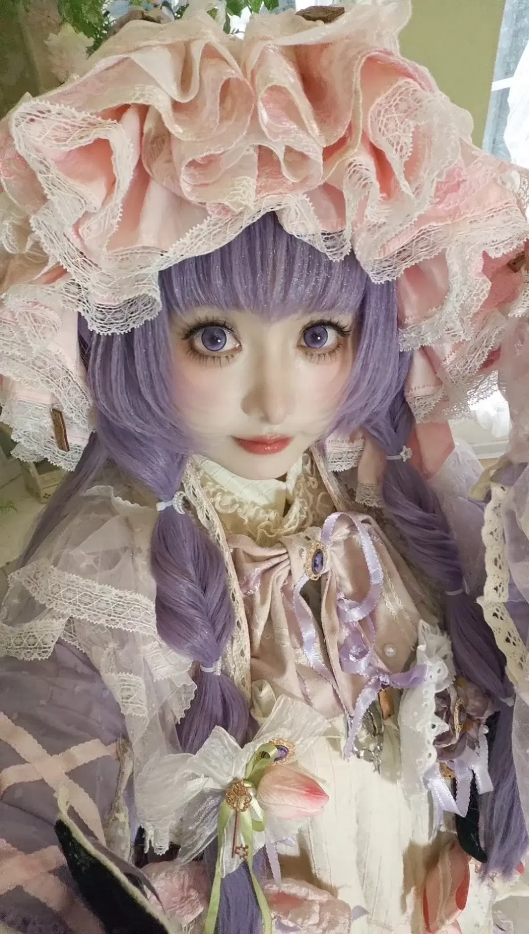 [Patchouli cosplay] Touhou Project: The Witch's Blossoming New Attire by 轩叉子 - Image 2