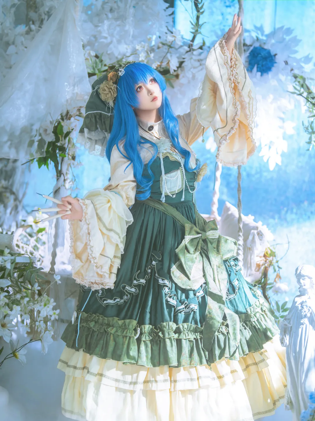 角色扮演, 东方project, 二次元cosplay, 埴安神袿姬cos, 梦幻Lolita - 第2张