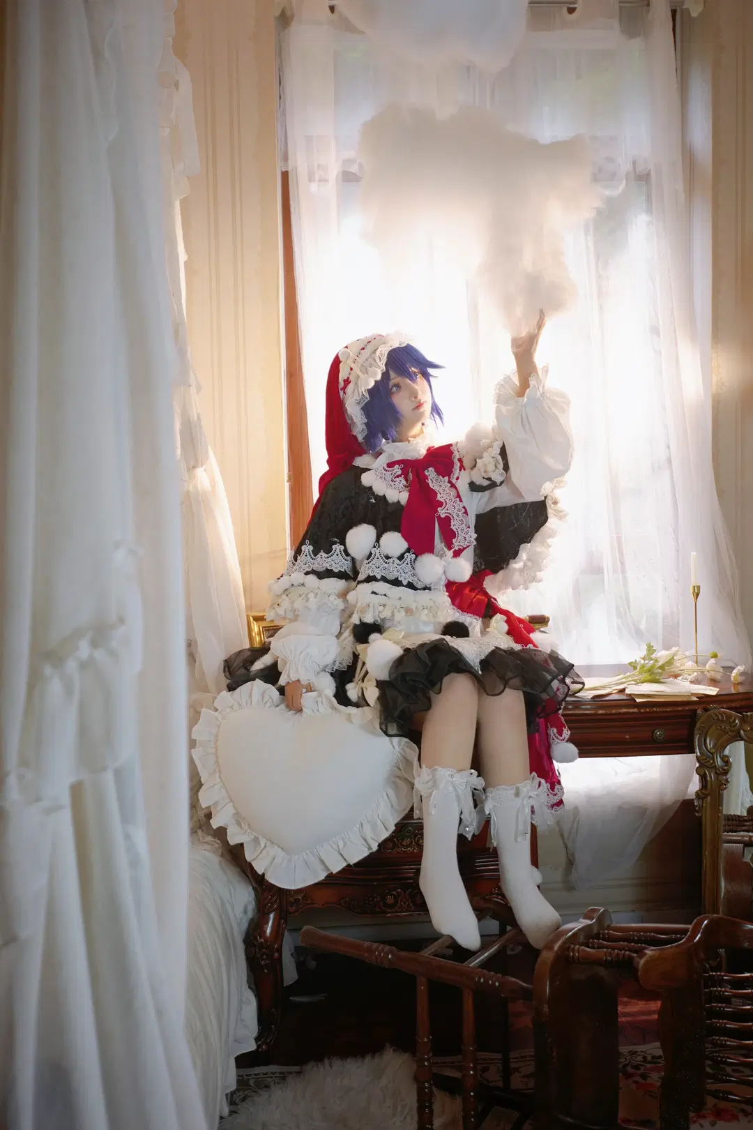 【ドレミー・スイート コスプレ】東方Project 夢の支配者のレトロ写真共有 - 轩叉子 - 4枚目