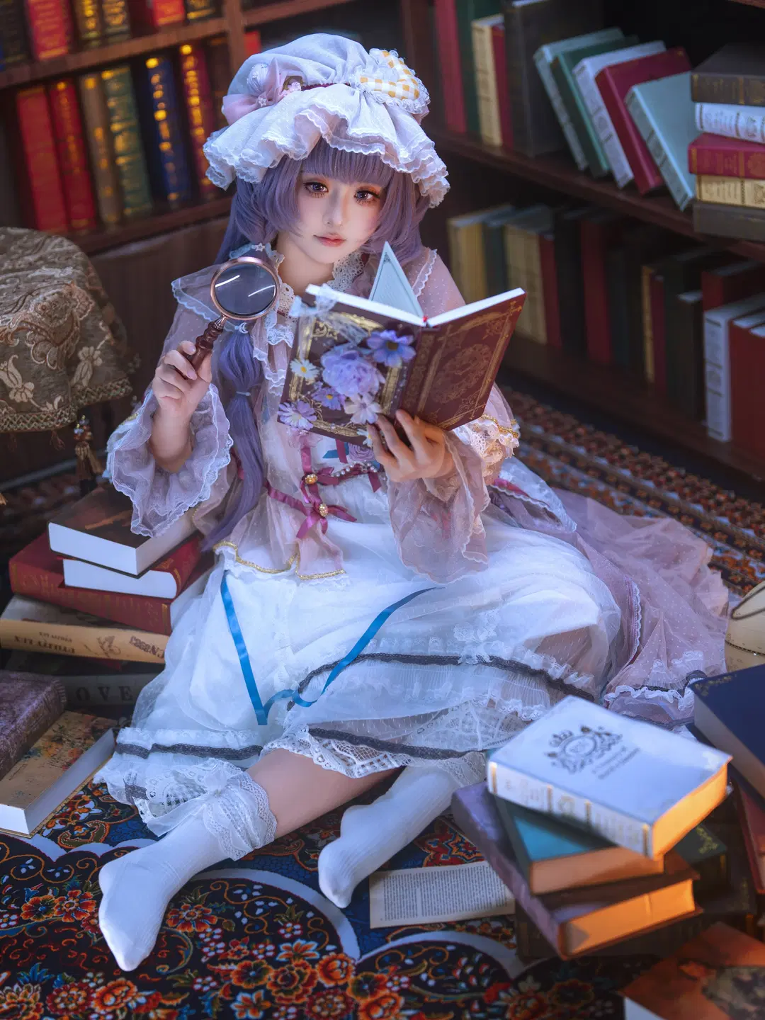 【帕秋莉cos】东方Project魔女的阅读时间 - 轩叉子 - 第5张