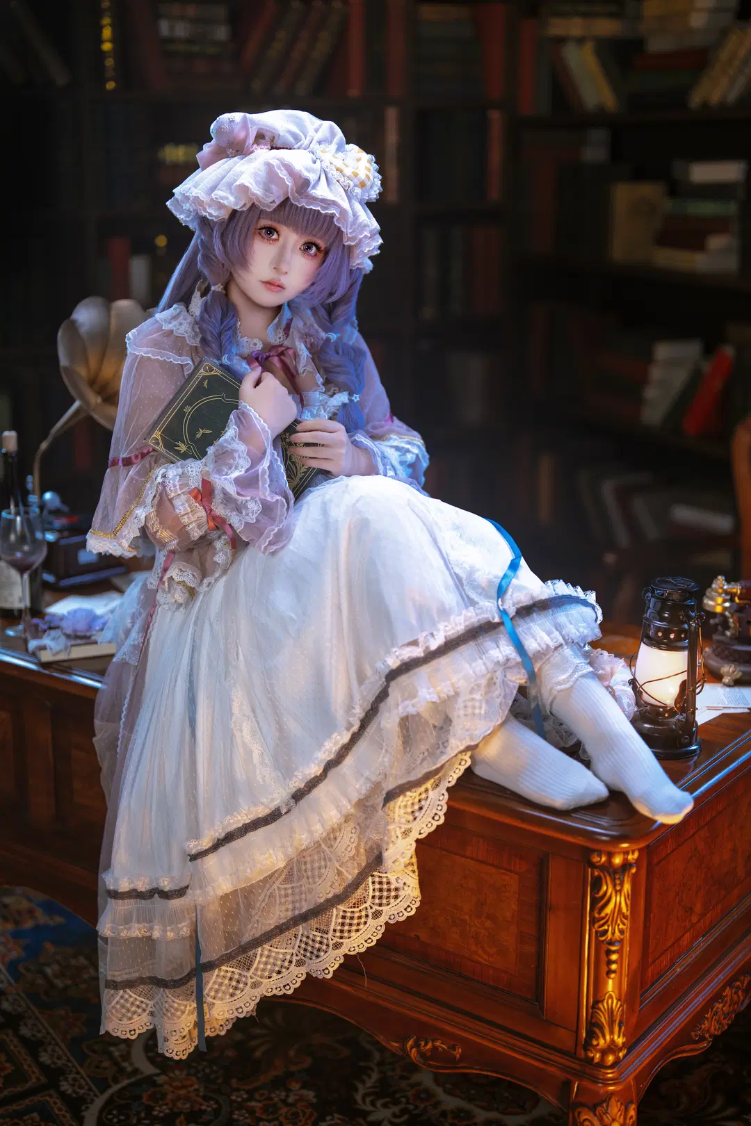 【帕秋莉cos】紅魔館宅女的復古書房日常 - 轩叉子 - 第3張