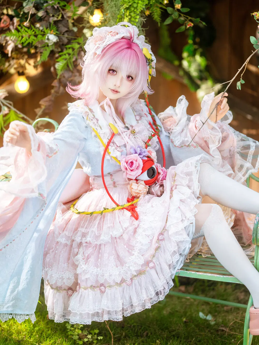 【古明地觉cos】东方Project地底的蔷薇 - 轩叉子 - 第3张