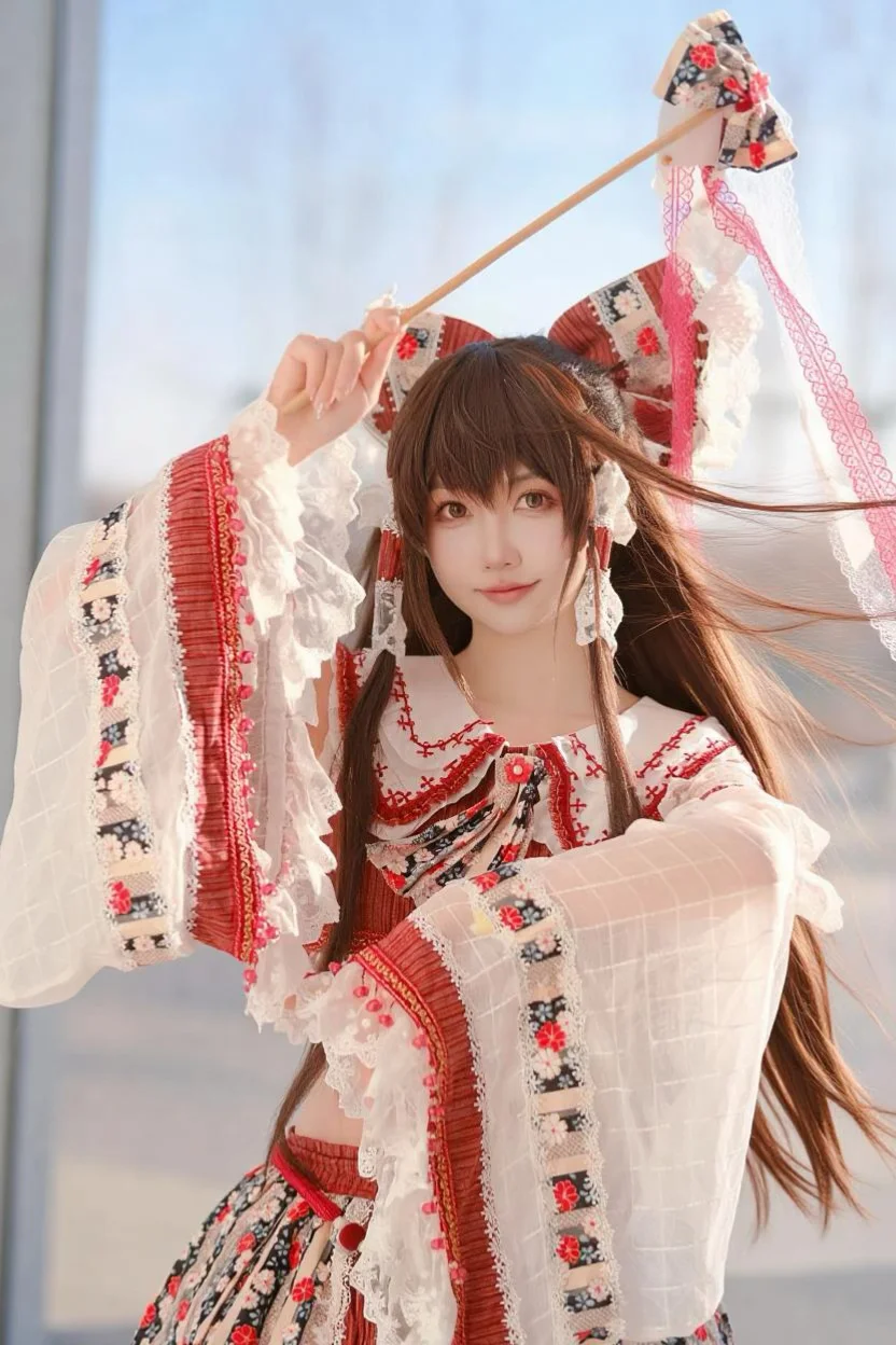 东方Project cosplay 记录：AI修图初体验 - Yosin030 - 第2张