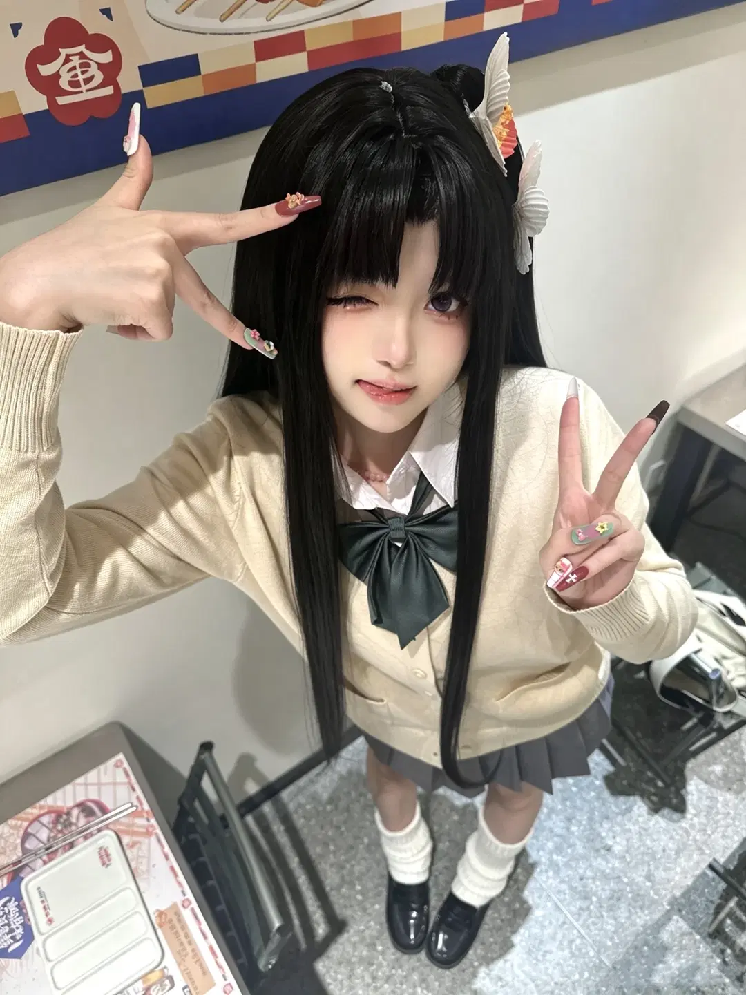 JK制服, ガールズバンドクライ, ガールズバンドクライ, 重慶夢郷アニメイベント, 安和すばる コスプレ