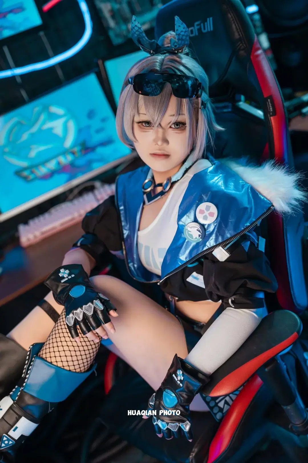 【银狼cos】崩坏星穹铁道骇客少女的赛博空间 - 花签📷（不敢回私信求看主页版 - 第8张