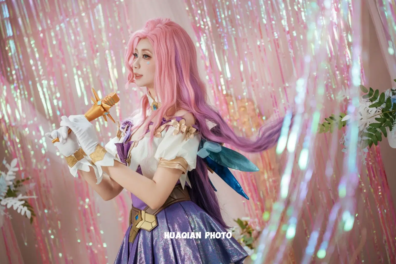 【萨勒芬妮cos】英雄联盟偶像歌手登上闪耀舞台 - 花签📷（不敢回私信求看主页版 - 第6张
