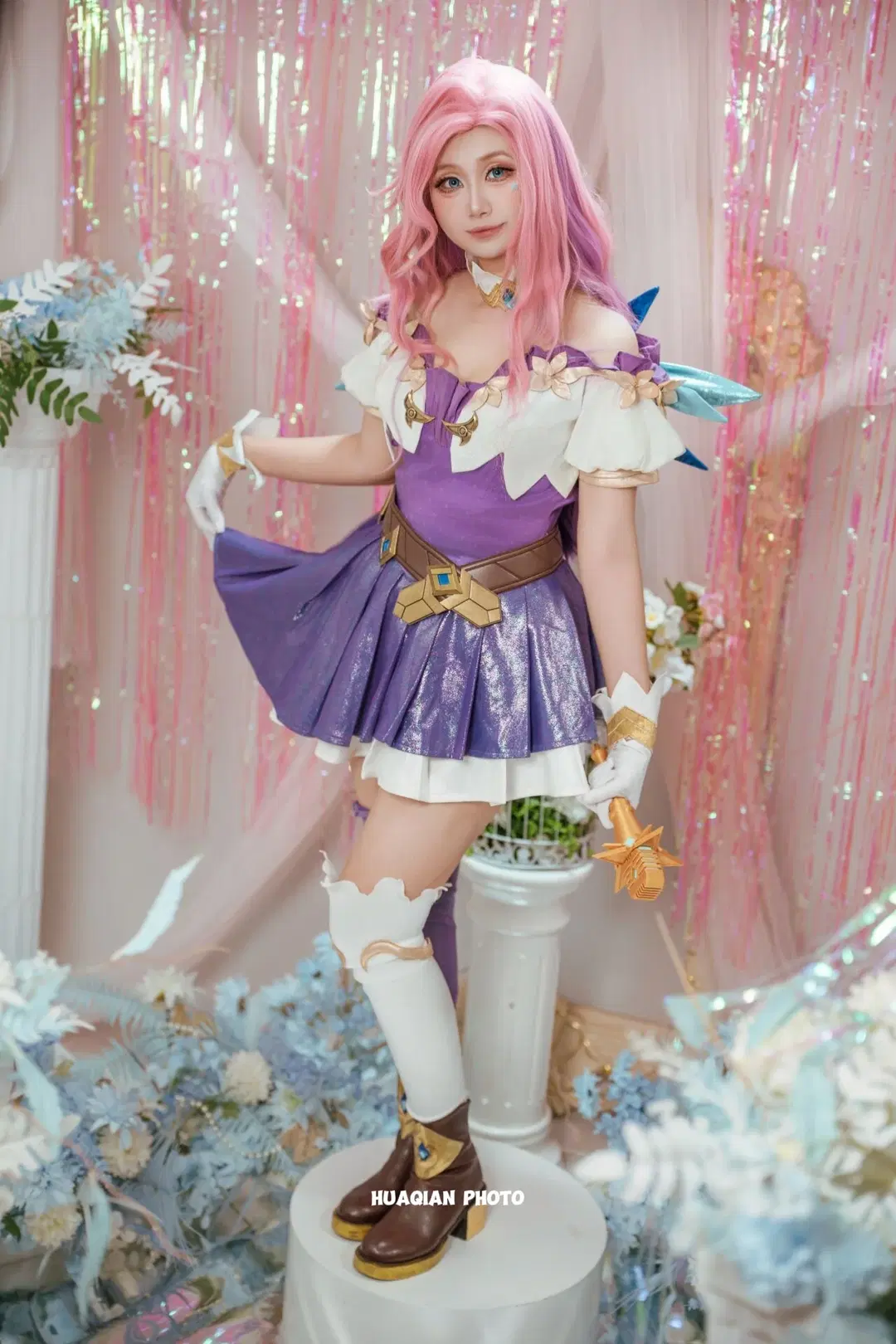 【萨勒芬妮cos】英雄联盟偶像歌手登上闪耀舞台 - 花签📷（不敢回私信求看主页版 - 第7张