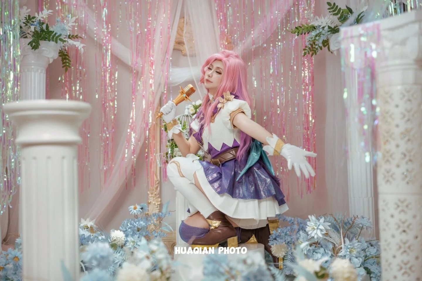 【萨勒芬妮cos】英雄联盟偶像歌手登上闪耀舞台 - 花签📷（不敢回私信求看主页版 - 第9张