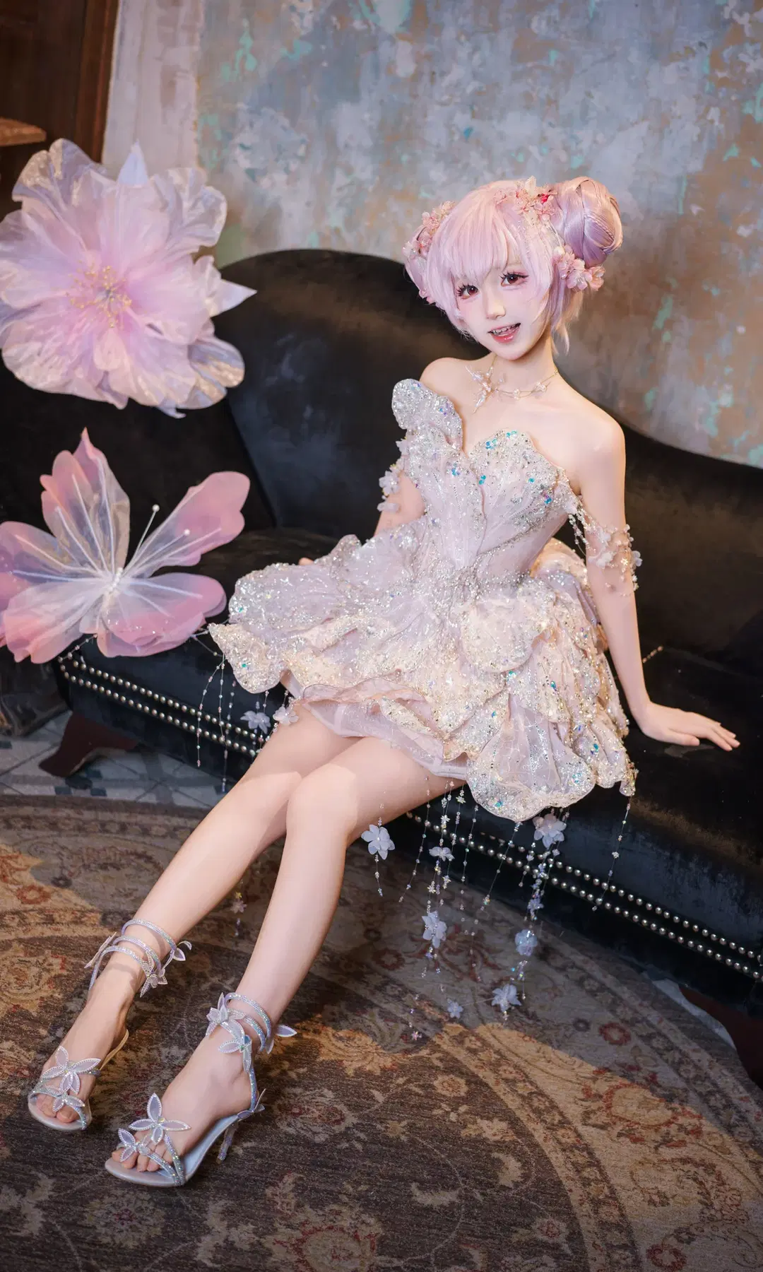 [Xiao Qiao Cosplay] Milky Candy Style Headcanon / Original setting: A Perfect Match with the Vintage Gilded Mirror by 七奈Nanako - Image 9