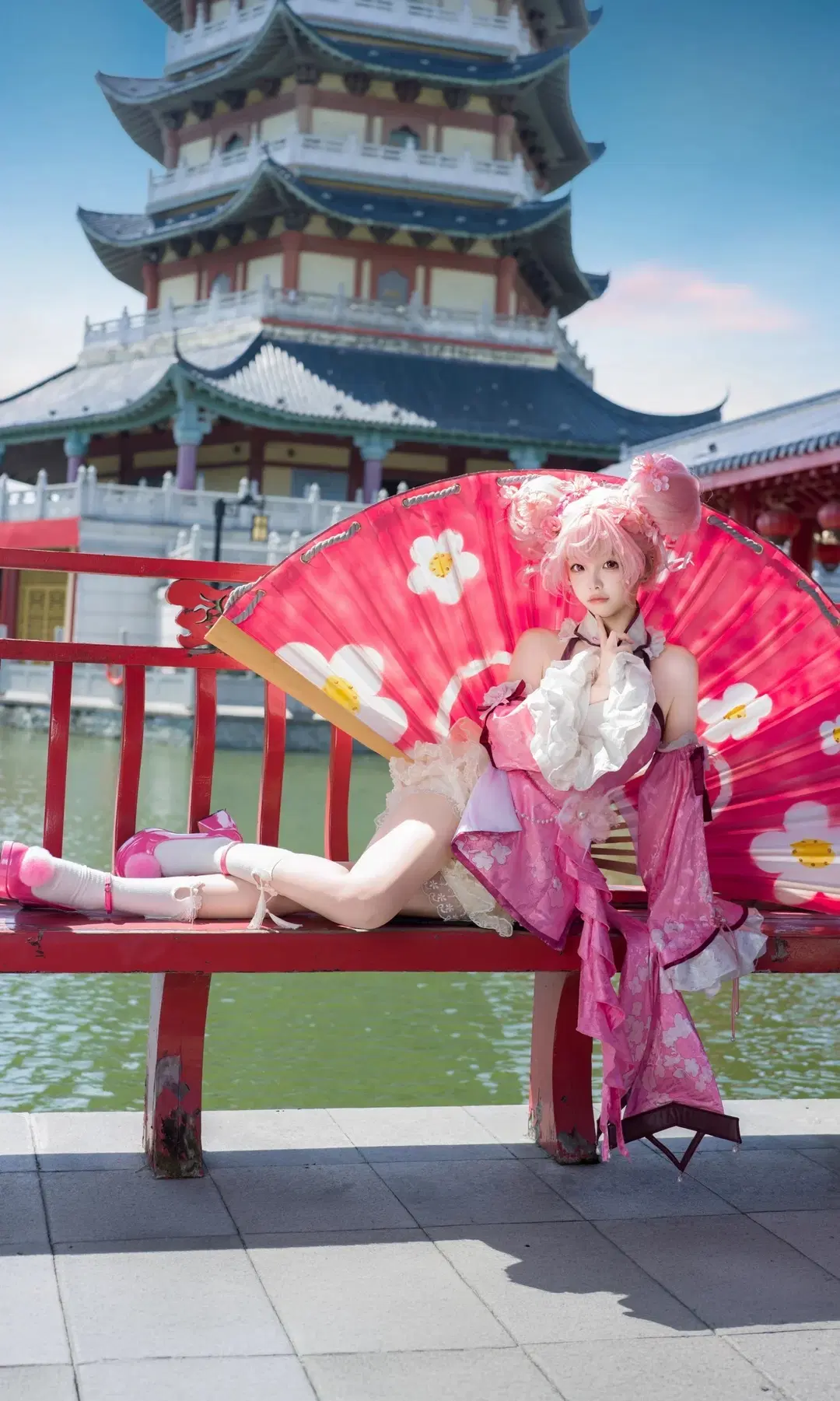 Honor of Kings, Anime cosplay, Xiao Qiao Cosplay, Stockings cosplay, Sony A7R6 photography