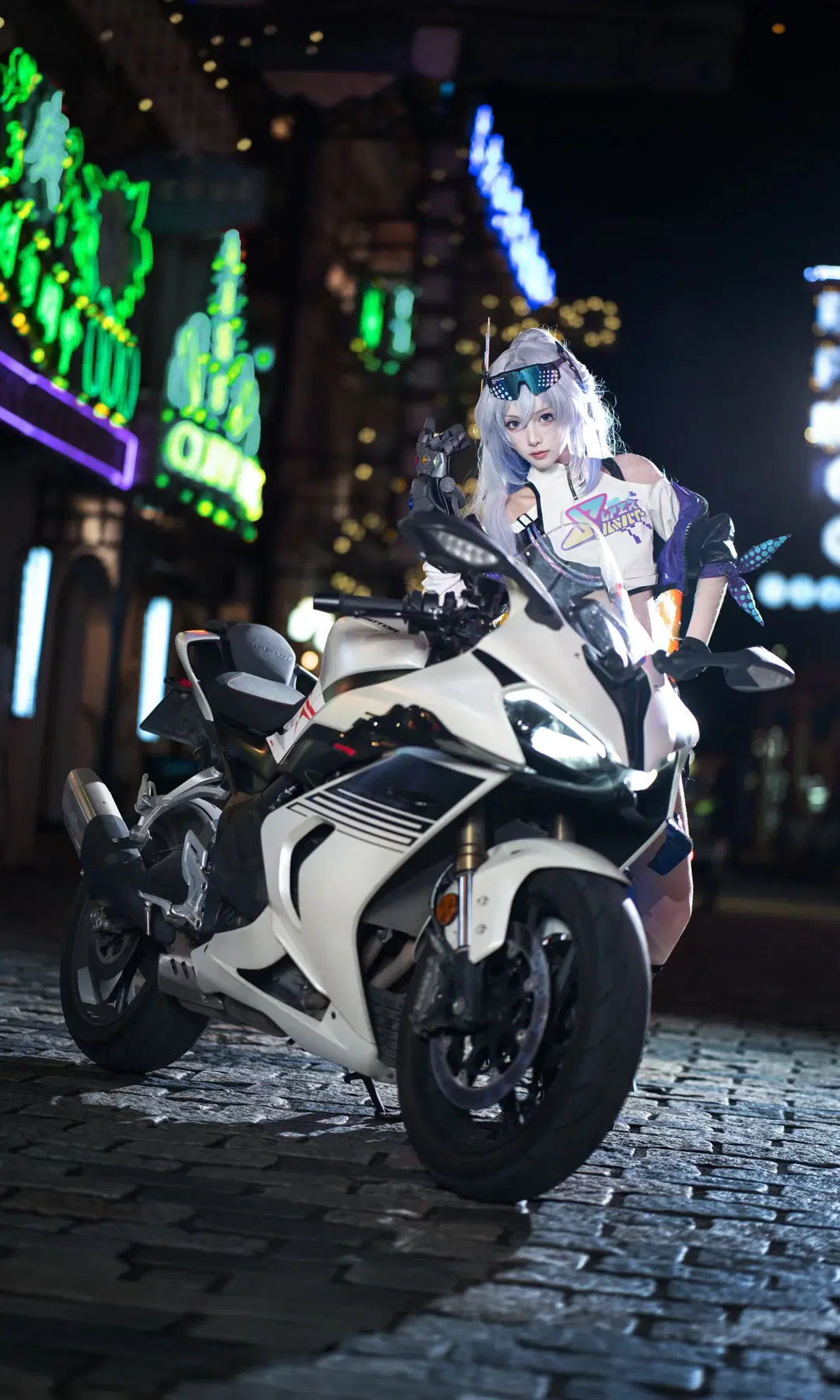 【狼尊コスプレ】崩壊：スターレイルのクール系女子、QJMOTOR Sai 600との組み合わせはまさに完璧 - 七奈Nanako - 9枚目