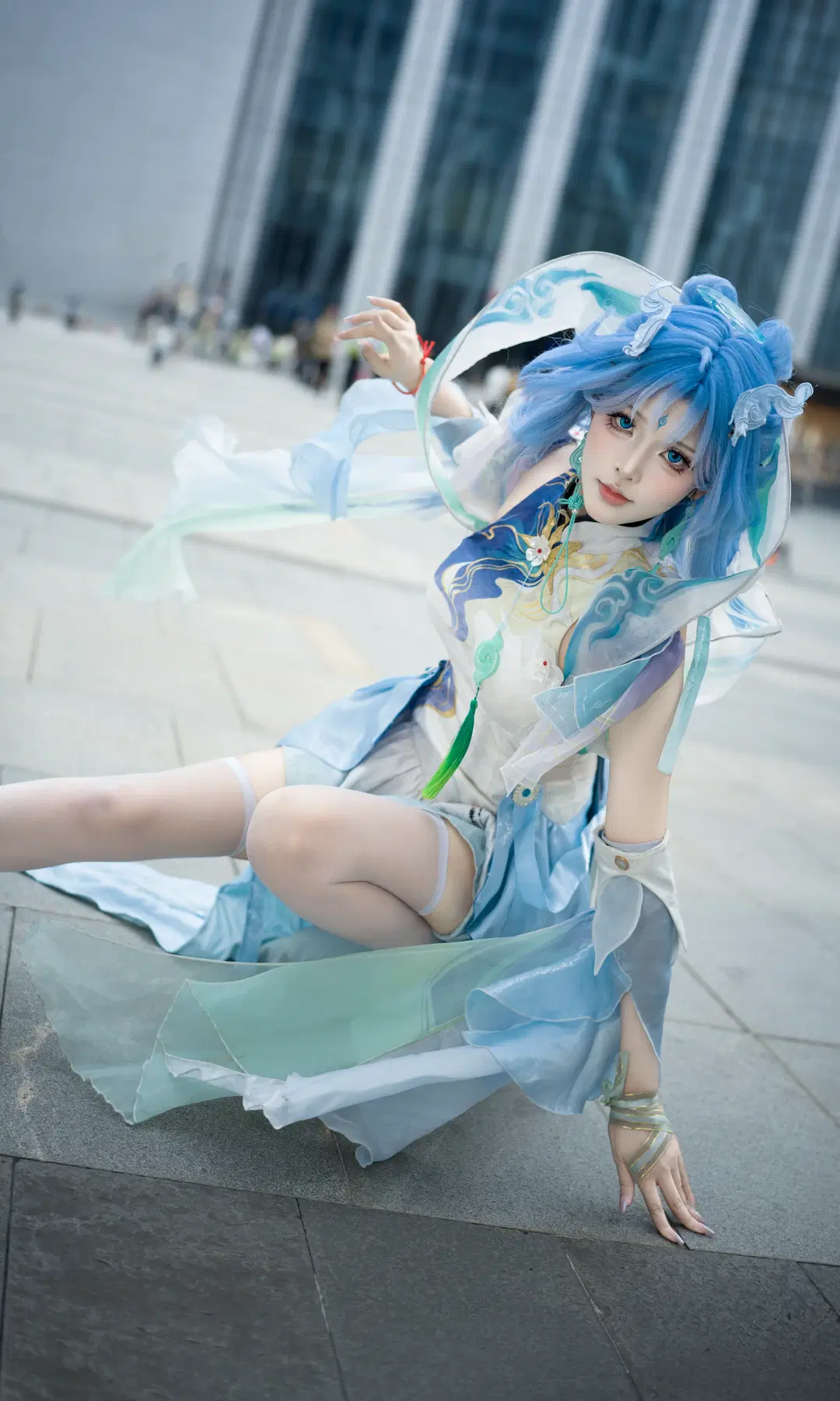 [Qingxiao cosplay] Wuthering Waves Mature Woman Presence to the Fullest: 5-Minute Extreme Convention Photos at Bilibili World by 七奈Nanako - Image 9