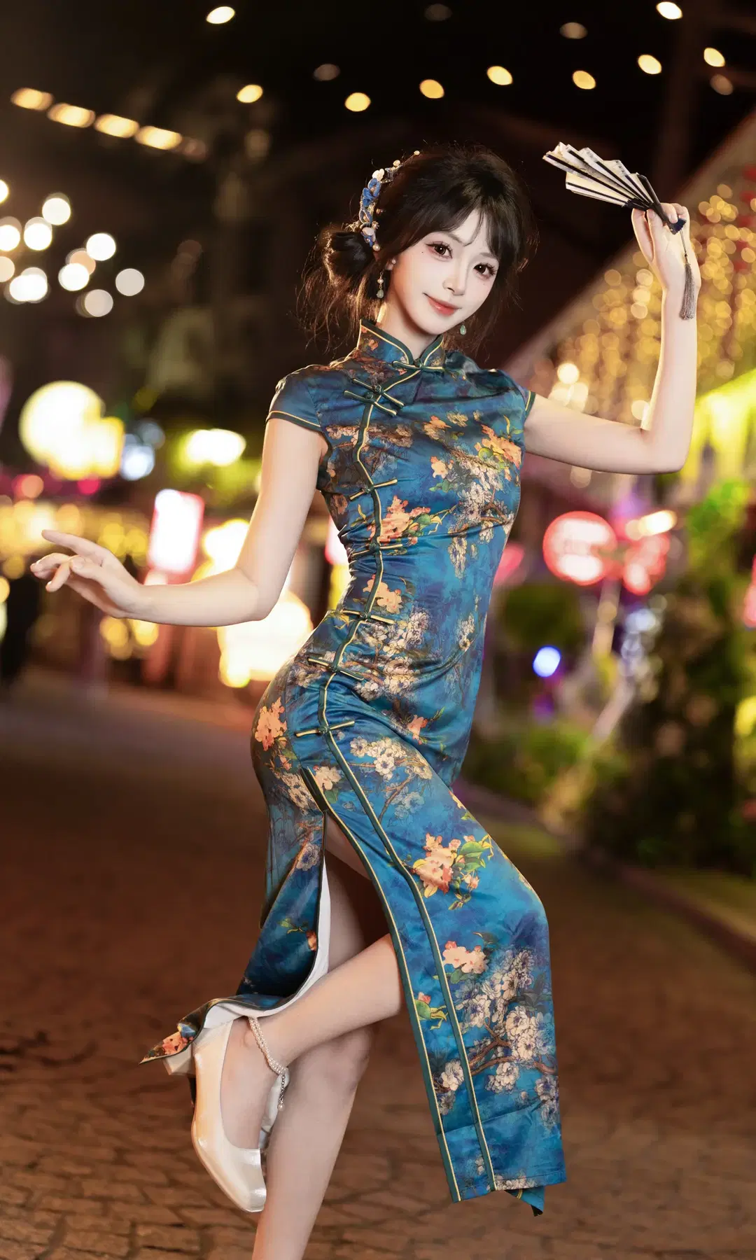 在宁波园林里拍到了绝美的蓝白渐变汉服 - 七奈Nanako - 第15张