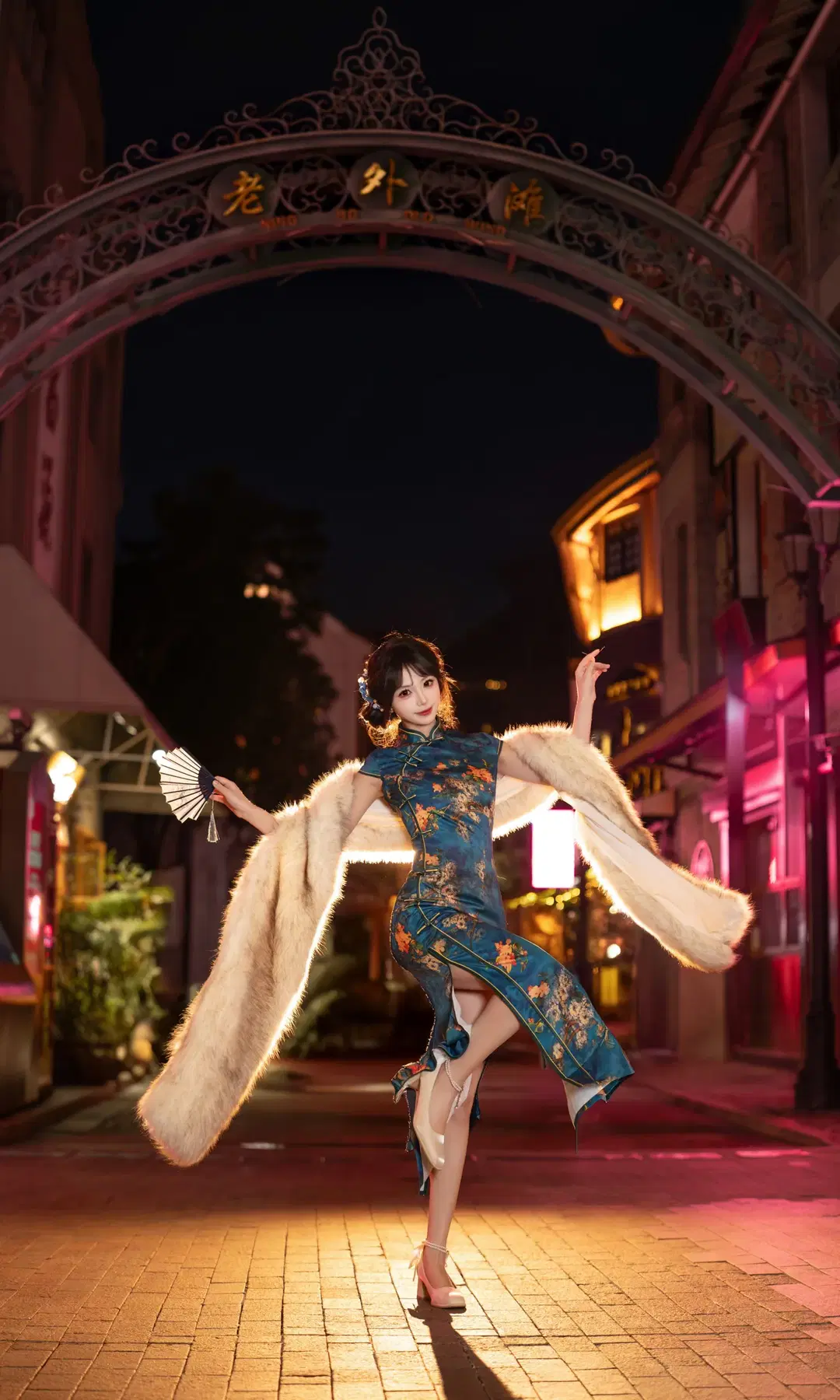 在宁波园林里拍到了绝美的蓝白渐变汉服 - 七奈Nanako - 第16张