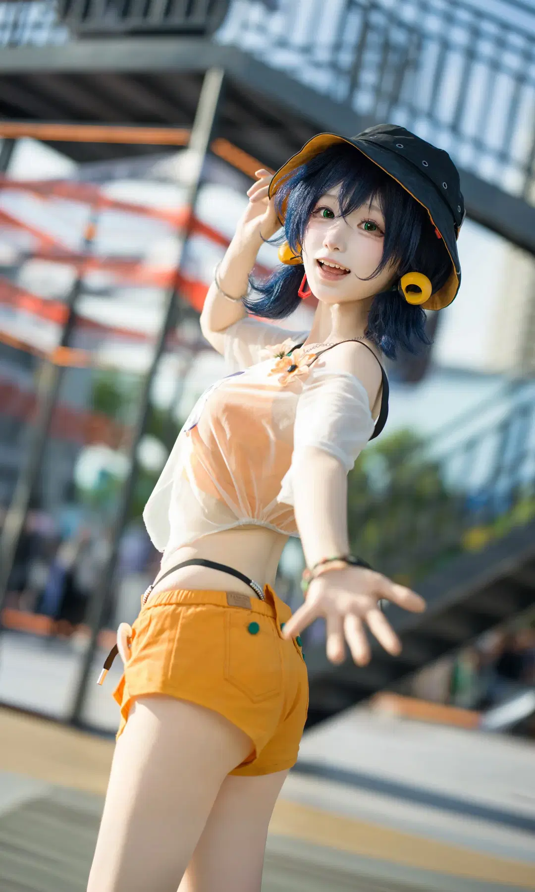 【铃cos】绝区零夏日外景，捕捉盛夏出逃的元气少女 - 七奈Nanako - 第3张
