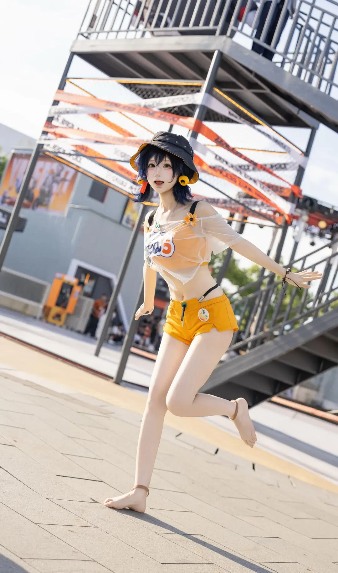 【铃cos】绝区零夏日外景，捕捉盛夏出逃的元气少女 - 七奈Nanako - 第4张