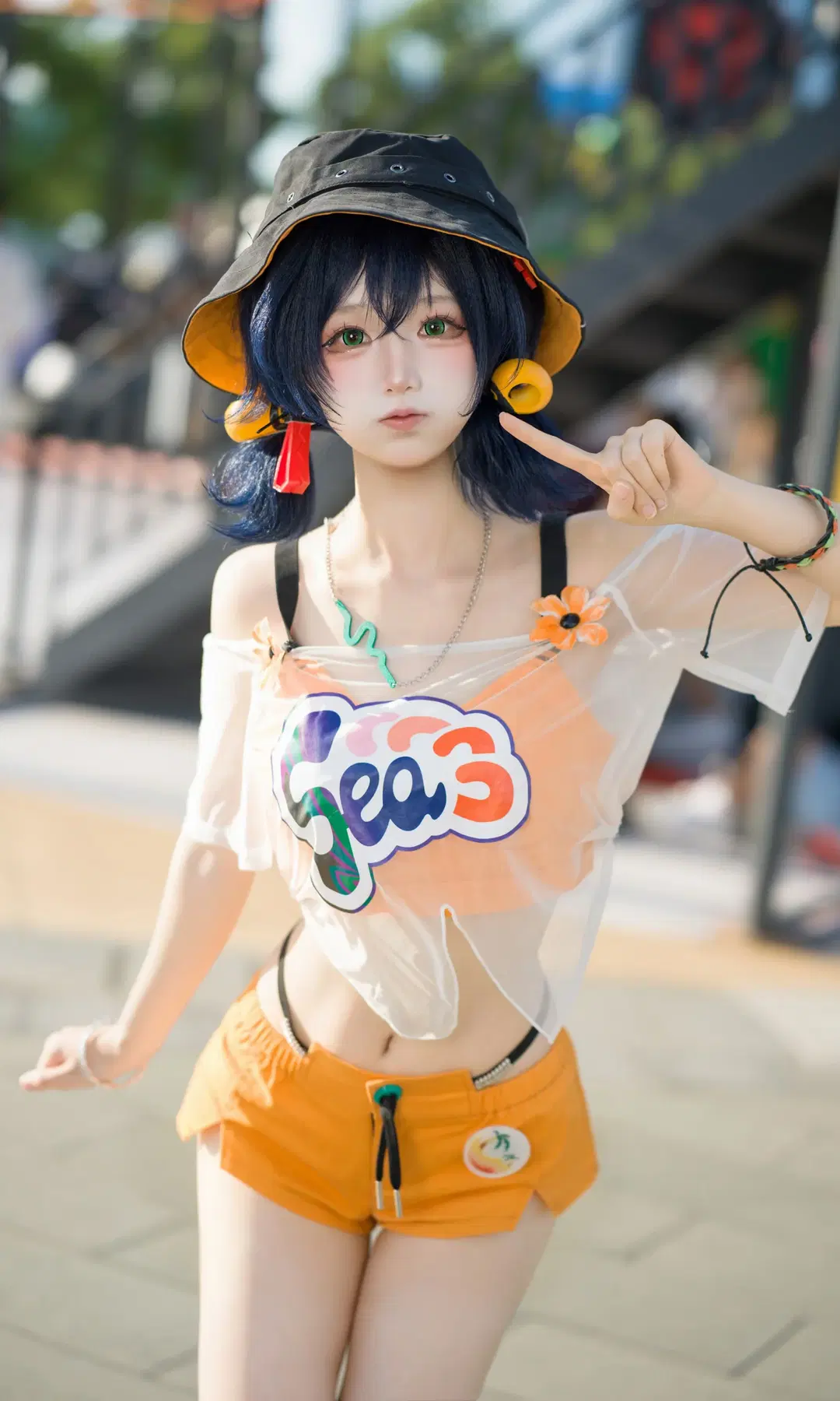 【铃cos】绝区零夏日外景，捕捉盛夏出逃的元气少女 - 七奈Nanako - 第7张