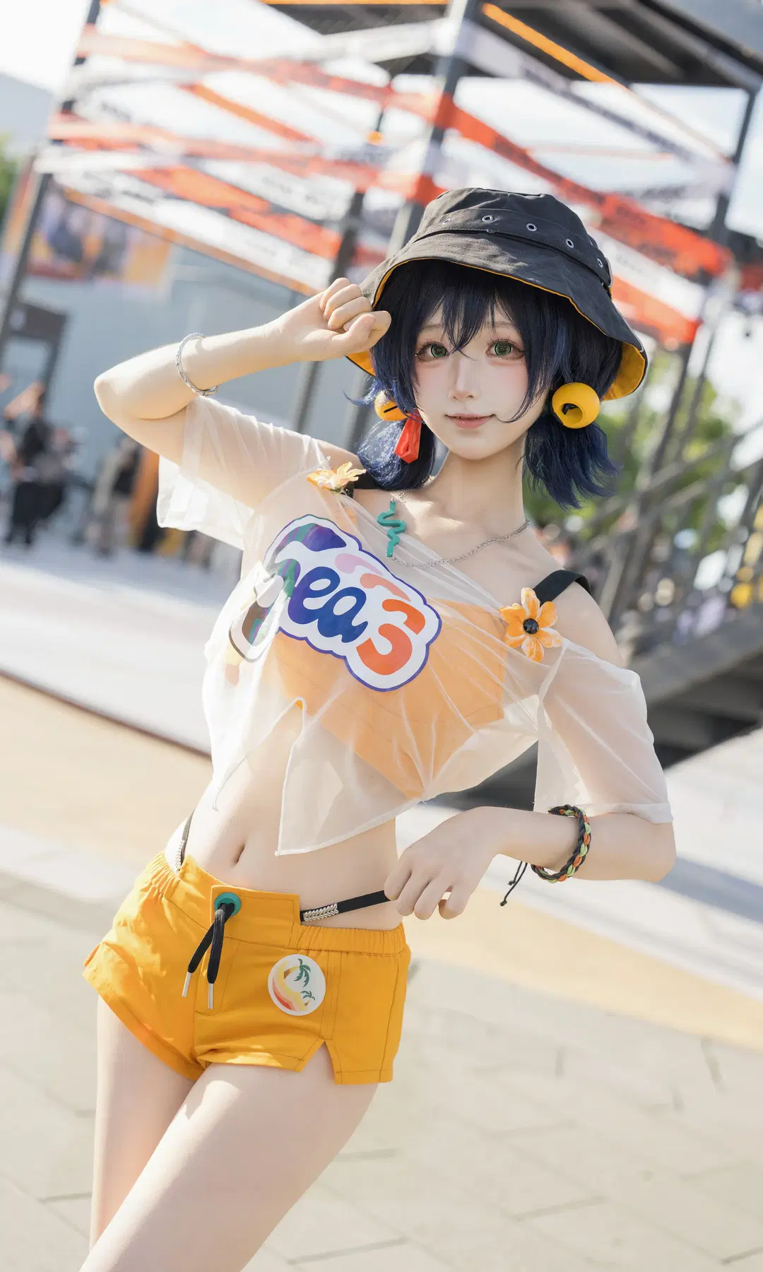【铃cos】绝区零夏日外景，捕捉盛夏出逃的元气少女 - 七奈Nanako - 第9张