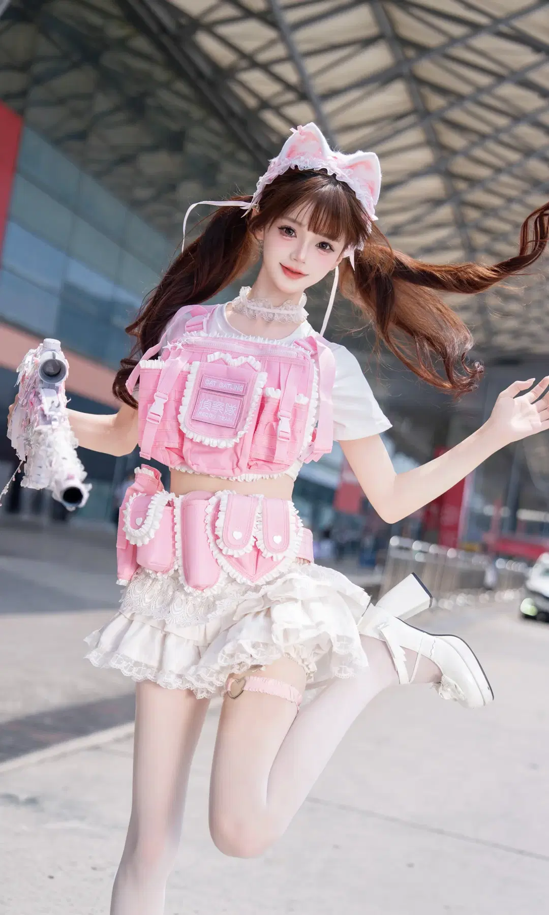 CJ偶遇粉色战术小猫的返图记录 - 七奈Nanako - 第2张