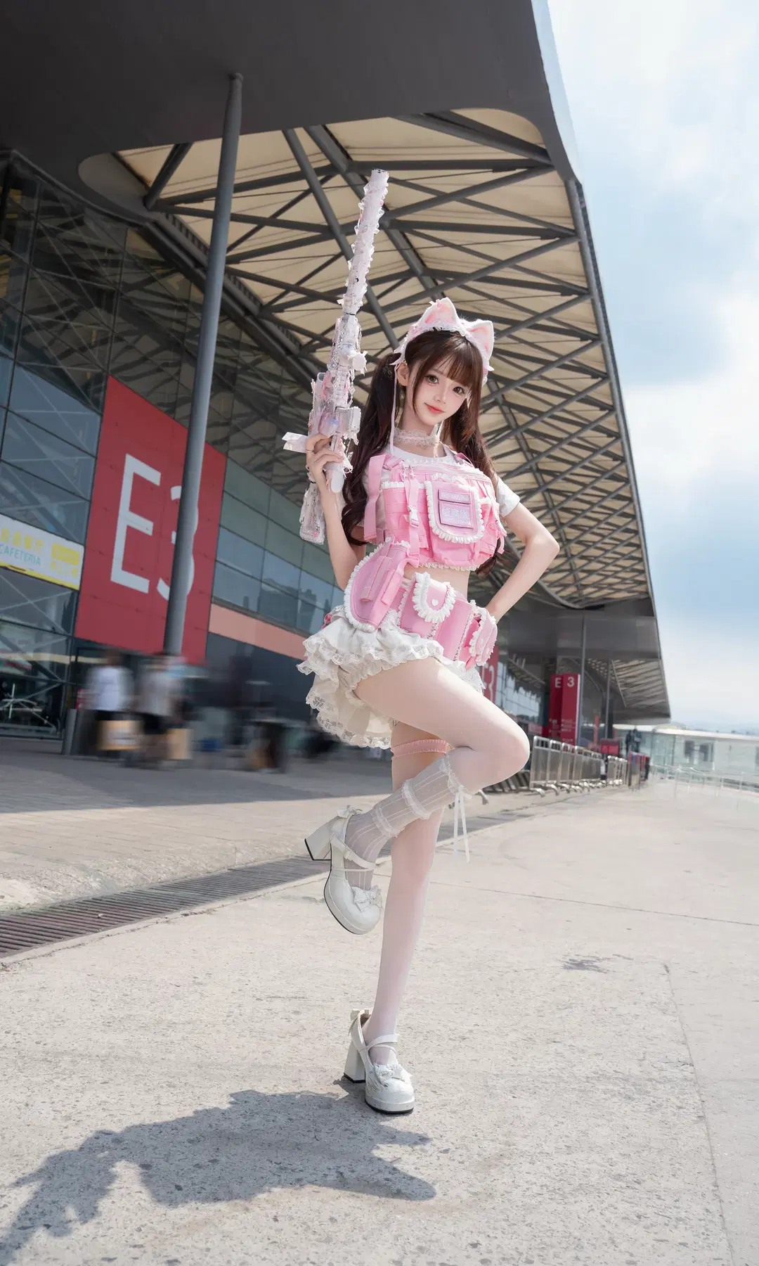 CJ偶遇粉色战术小猫的返图记录 - 七奈Nanako - 第5张