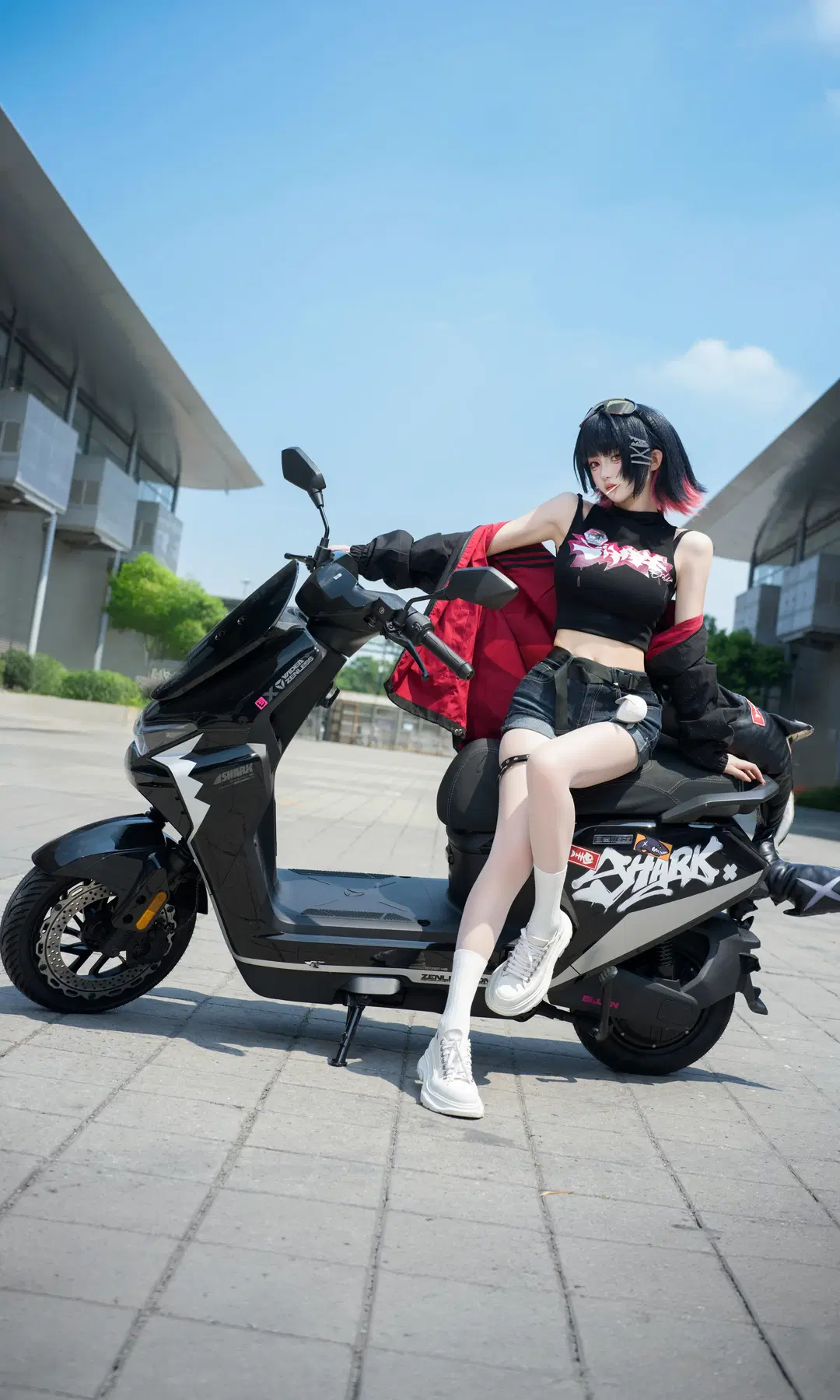 绝区零, 白丝, 艾莲cos, CJ展台, 雅迪联动
