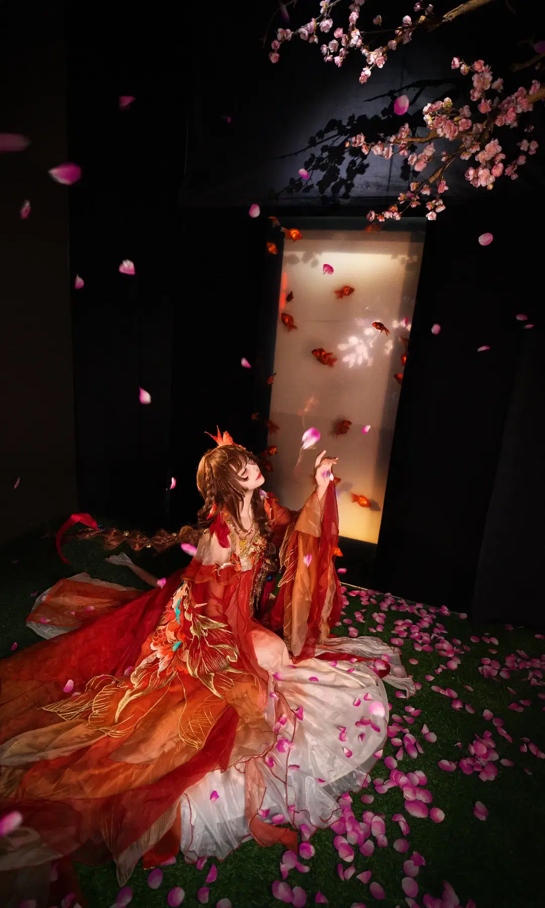 【大乔cos】王者荣耀大乔汉服私设游金鱼剧场 - 七奈Nanako - 第2张