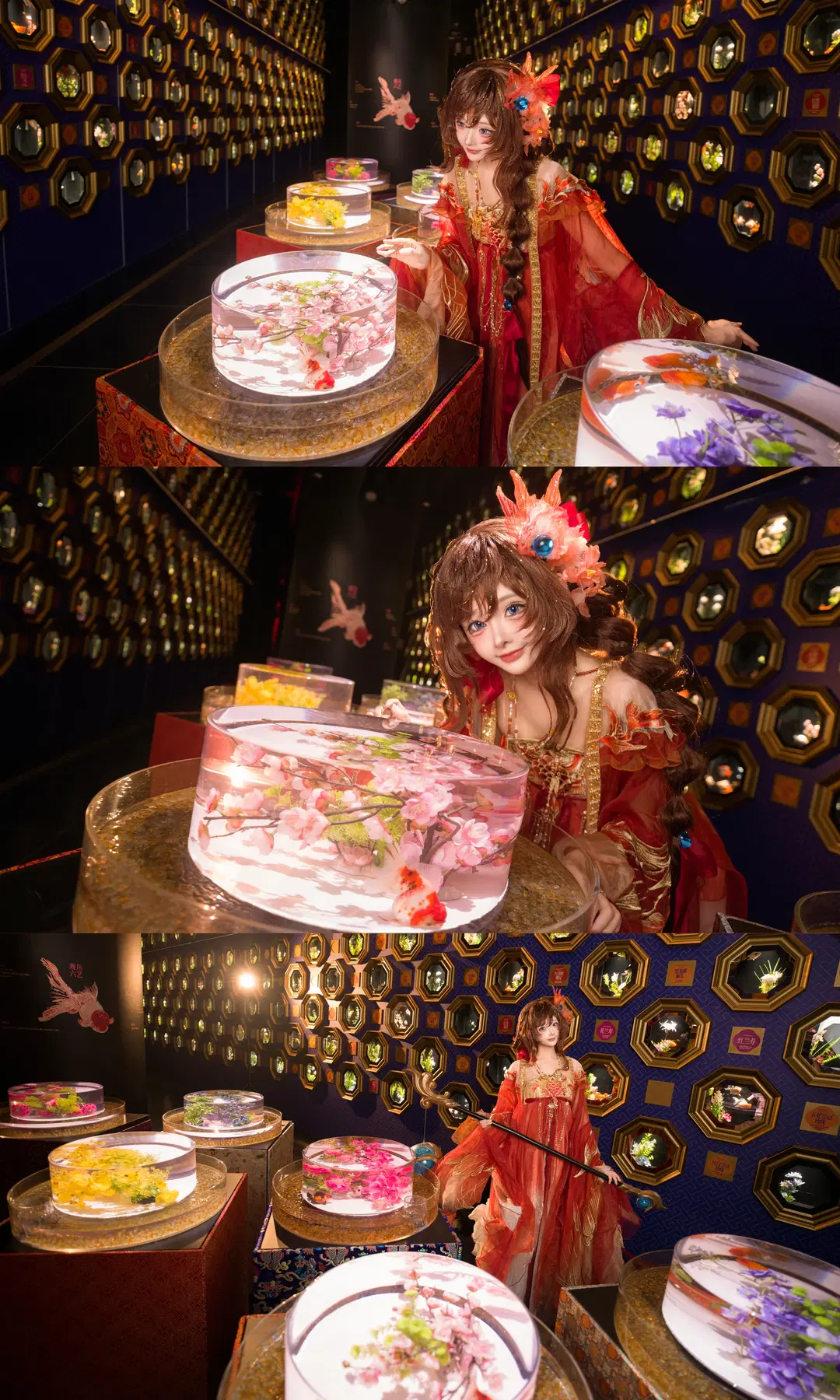 【大乔cos】王者荣耀大乔汉服私设游金鱼剧场 - 七奈Nanako - 第7张